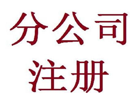 分公司代办注册准备材料及流程和注意事项
