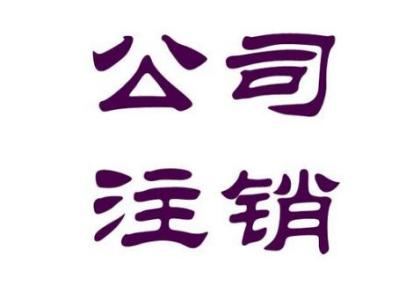 公司注销 公司注销