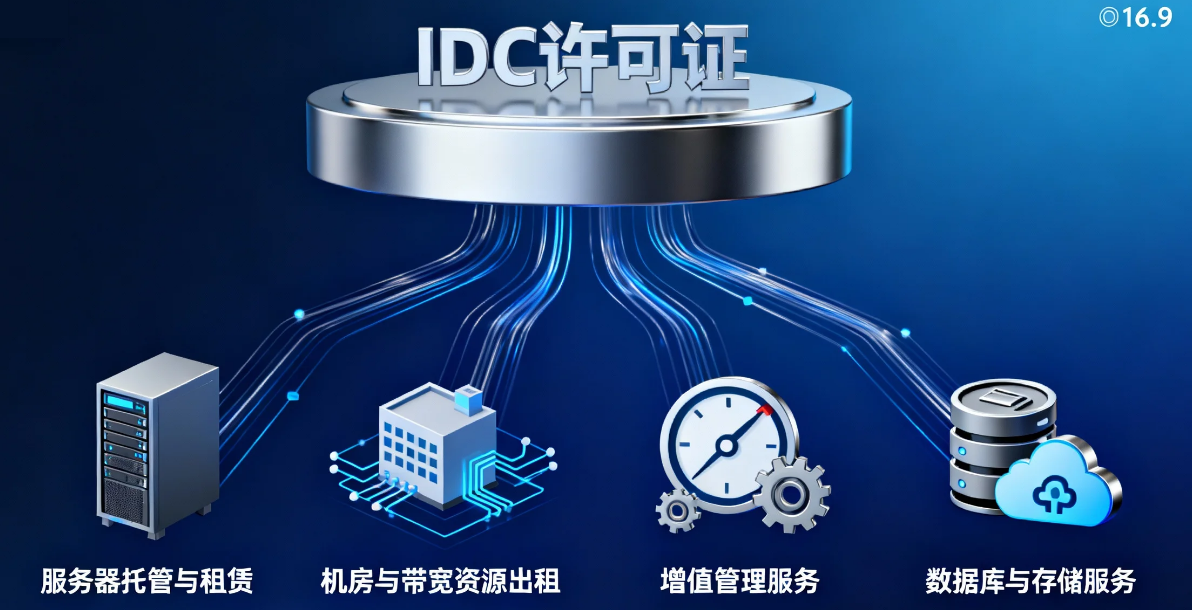 IDC许可证业务场景 IDC许可证业务场景