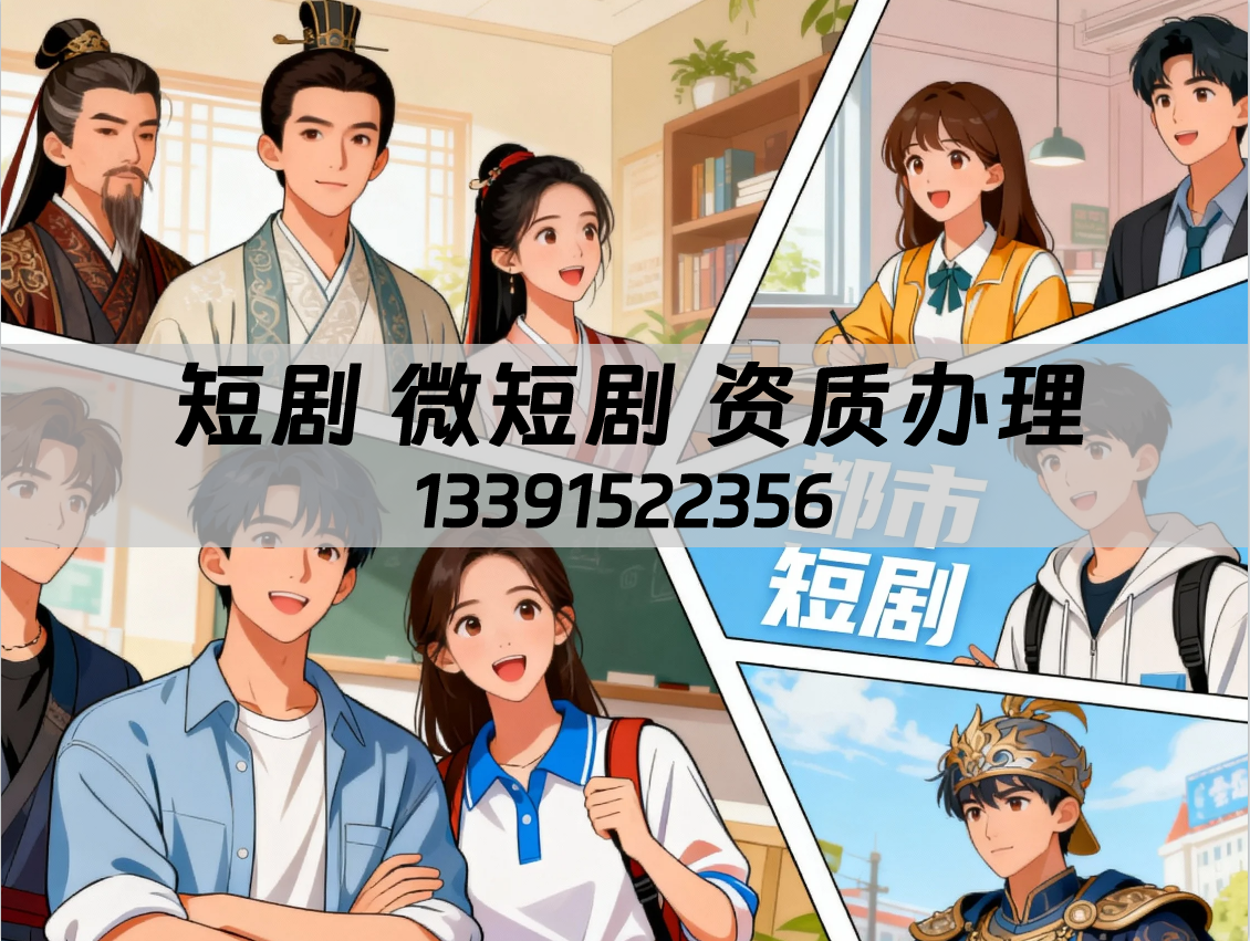 短剧 微短剧资质代办